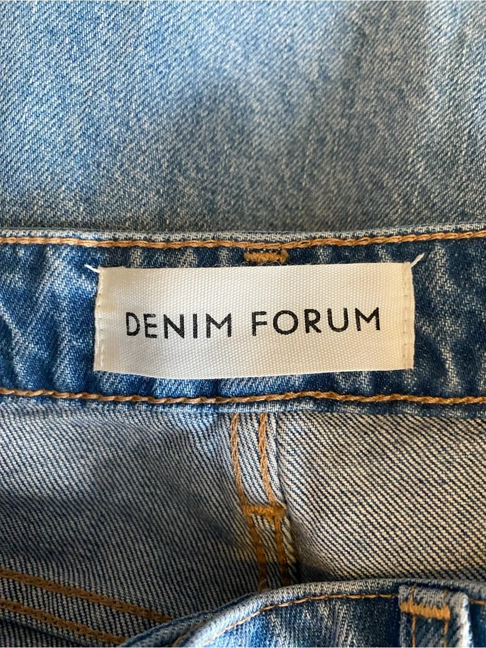 Denim Forum The 90s Nina Hi-Rise Straight Jeans - Picture 6 of 7